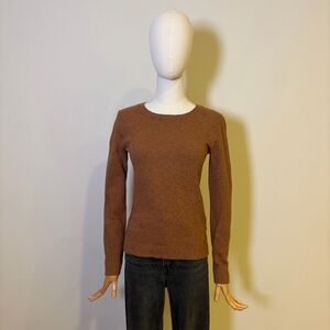 🐪 J.CREW TEDDIE CAMEL SWEATER (SIZE S)